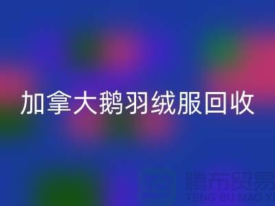 加拿大鵝羽絨服回收價(jià)格多少才算合理—上海騰布貿(mào)易有限公司