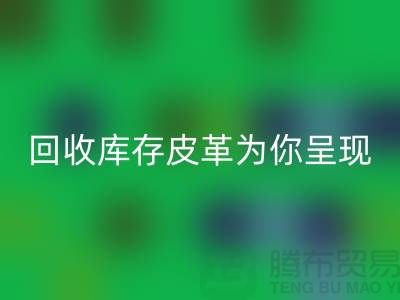 探索未知之美，回收庫存皮革為你呈現(xiàn)