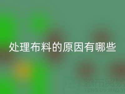 大量收購庫存布處理布料的原因有哪些因素，詳細說明一下。