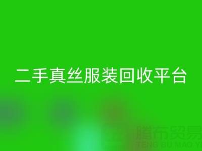 循環(huán)時(shí)尚新趨勢：二手真絲服裝回收平臺(tái)如何重塑綠色衣櫥