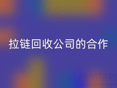 跨境電商時代:拉鏈回收公司的國際合作與交流新路徑