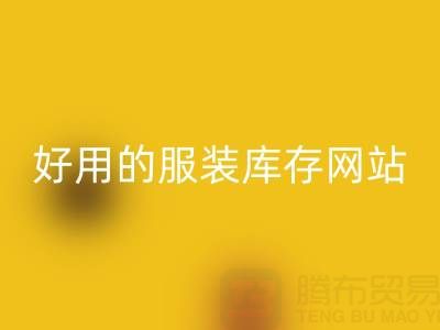 探尋上海騰布貿易公司眼中好用的服裝庫存網站