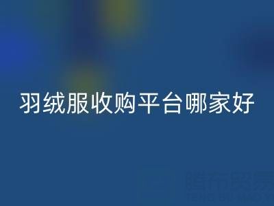 鴨鴨羽絨服回收與雅鹿羽絨服回收：羽絨服收購平臺哪家好？